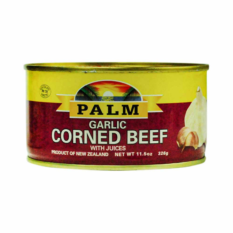 Palm Corned Beef With Juices Garlic 326g