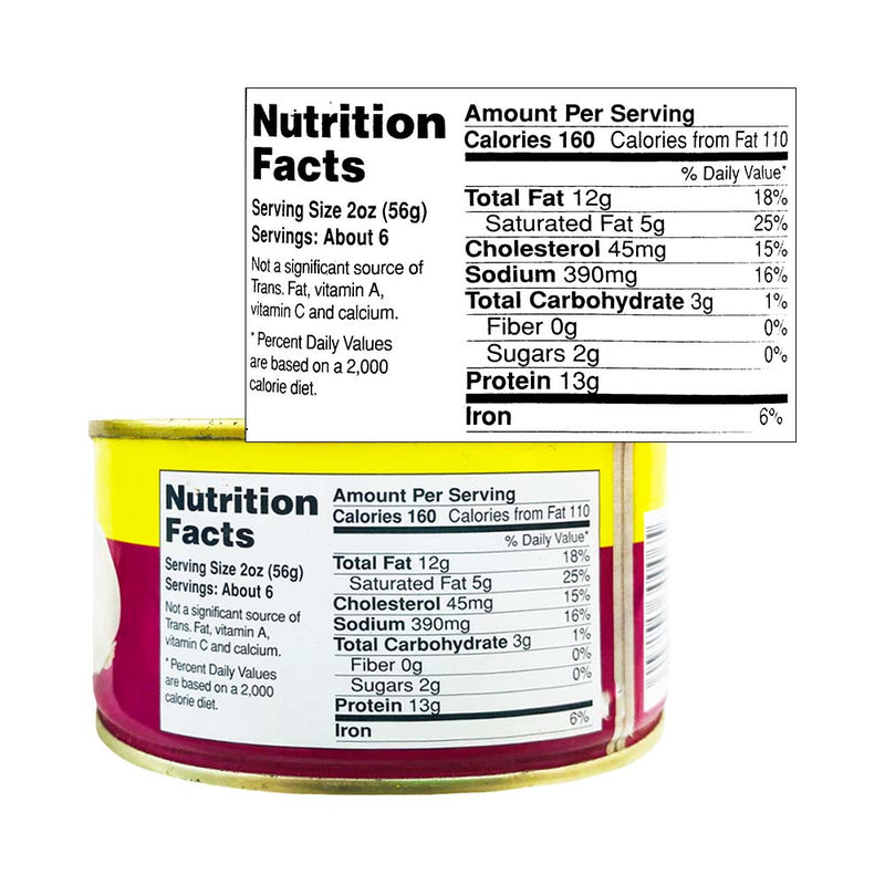 Palm Corned Beef With Juices Garlic 326g