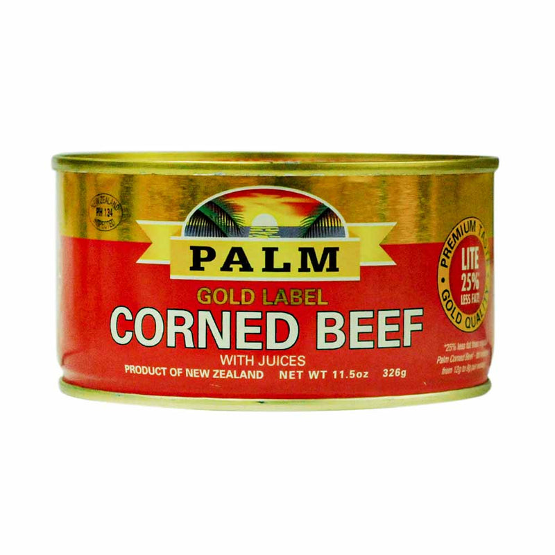 Palm Gold Label Corned Beef With Juices 326g