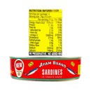 Ayam Brand Sardines In Tomato Sauce Oval Small 215g