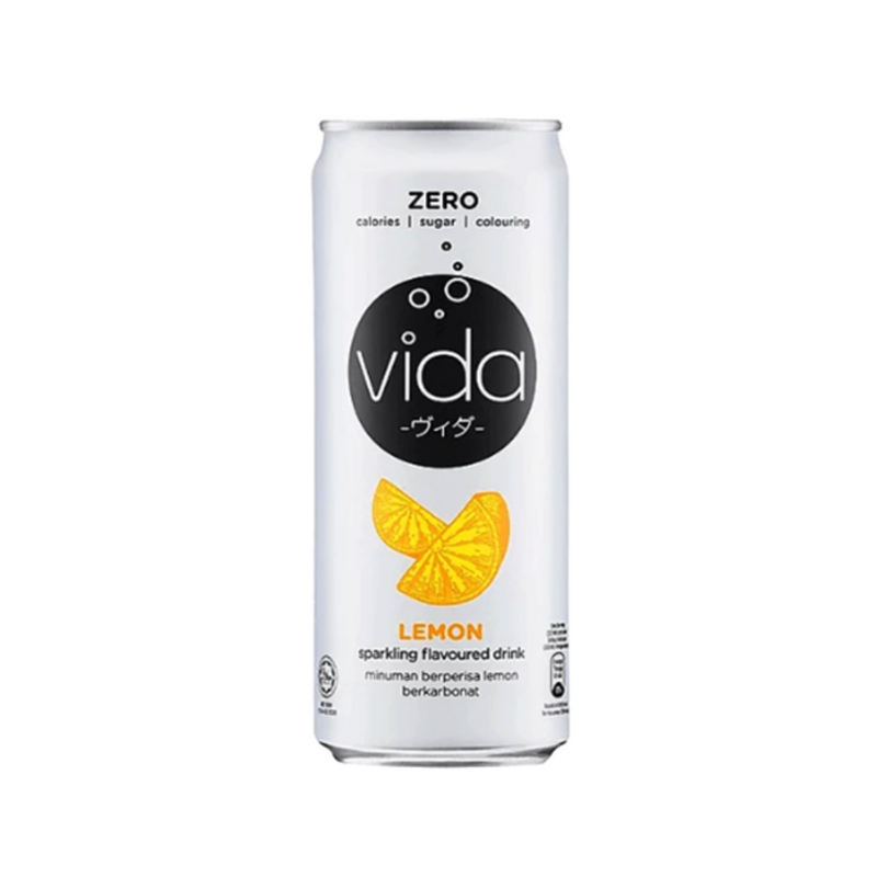 Vida Zero Sparkling Lemon 325ml