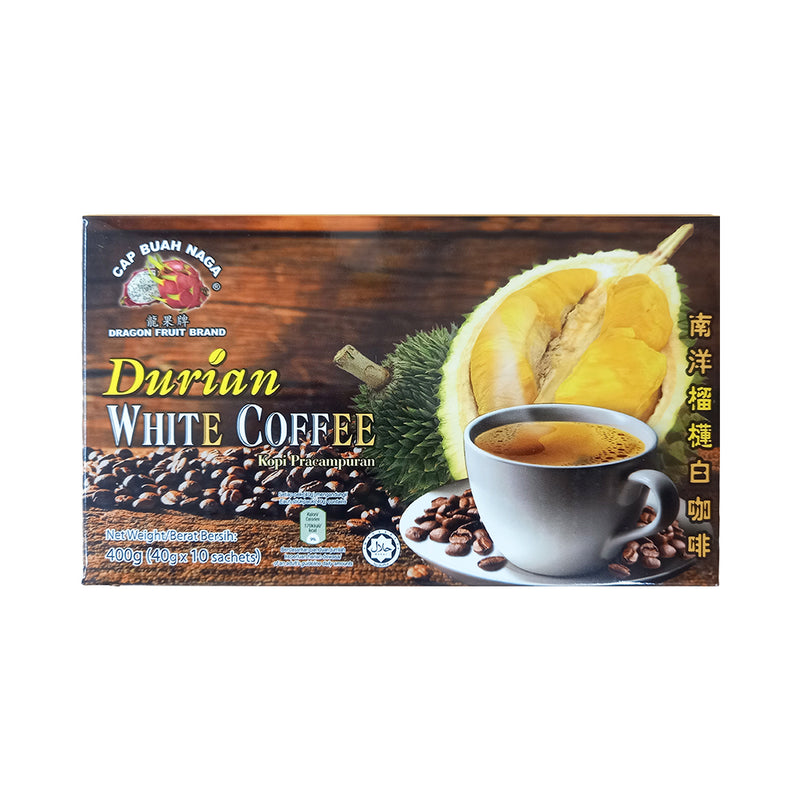 Dragon Fruit Brand Durian White Coffee 40g x 10's