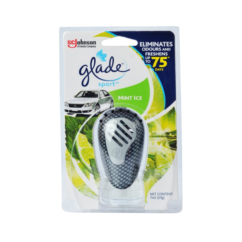Glade Sport Primary Car Freshener Mint Ice 7ml