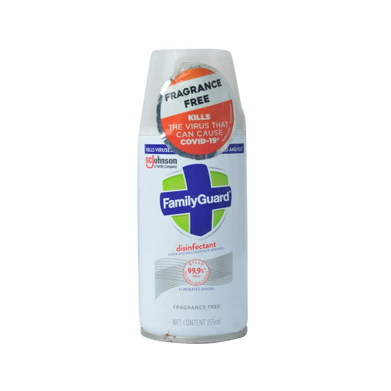 Family Guard Disinfectant Spray Fragrance Free 155ml
