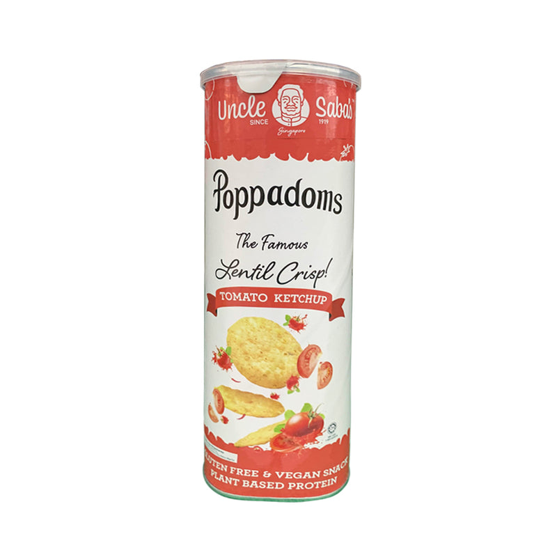 Poppadoms Lentil Chip 70g