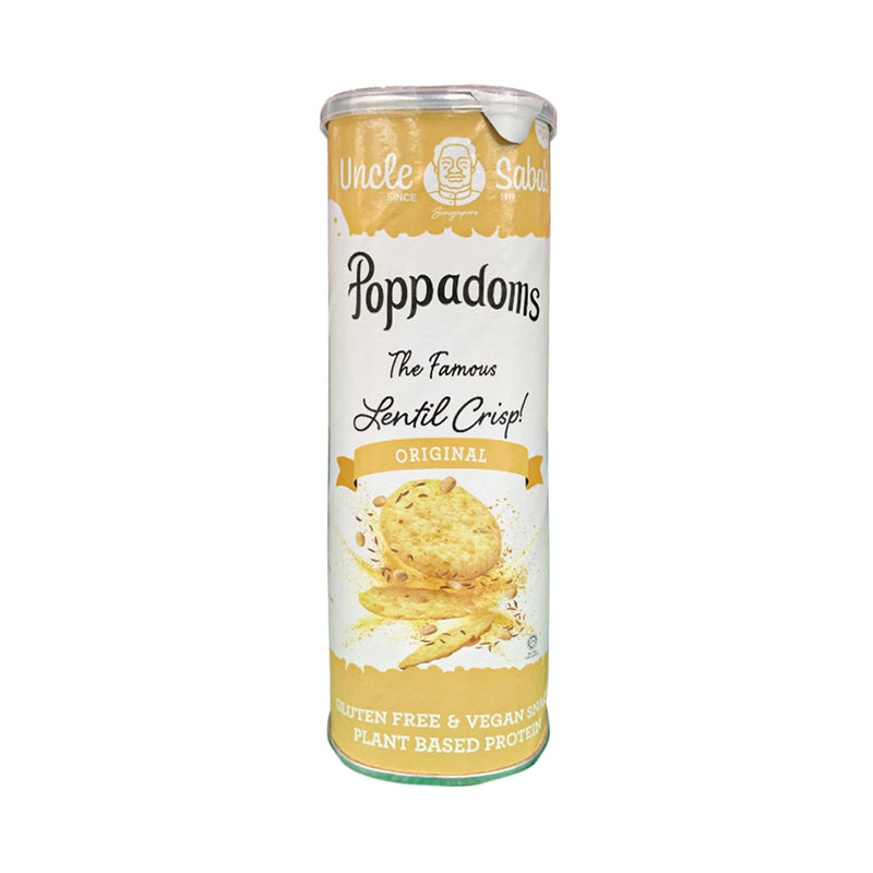 Poppadoms Lentil Chip 70g