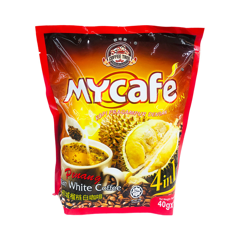 My Cafe Durian White Coffee 4in1 40g x 15's