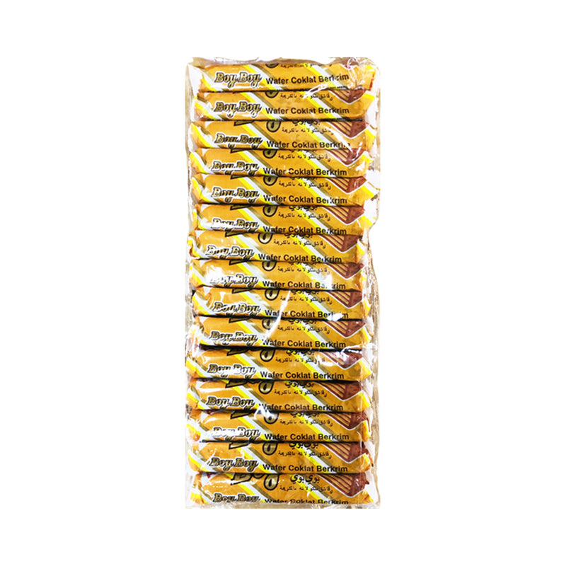 Boy Boy Chocolate Wafer Cream 10g x 15's