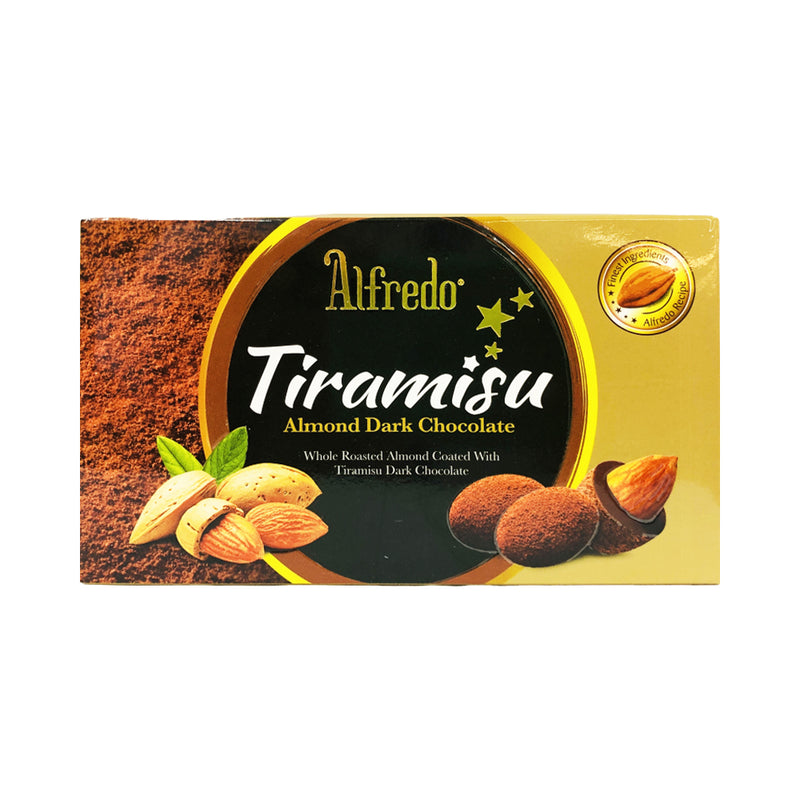 Alfredo Tiramisu Almond Dark Chocolate Box 70g