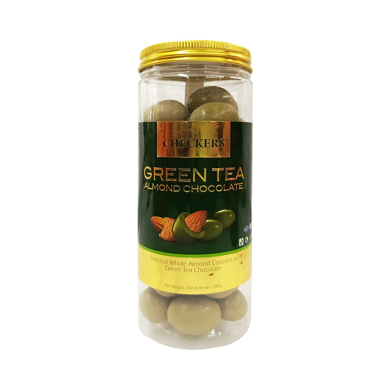 Checkers Green Tea Almond Chocolate 280g