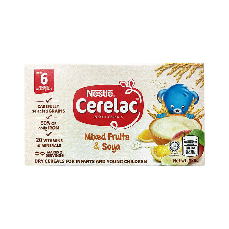 Nestle Cerelac Baby Food Mixed Fruits And Soya 120g