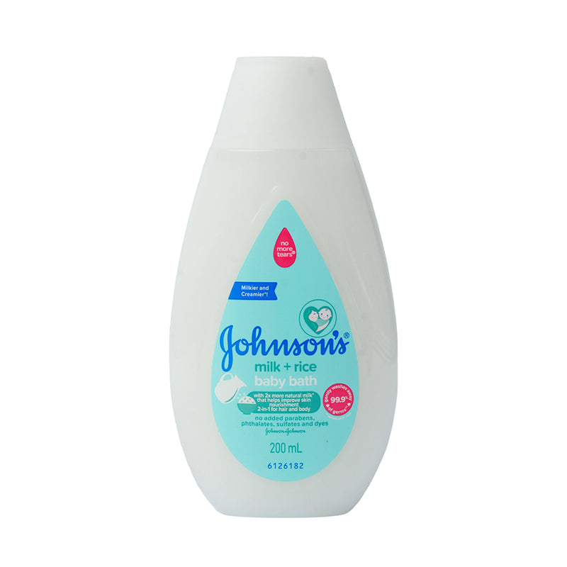 Johnson's Baby Bath Milk + Rice 200ml