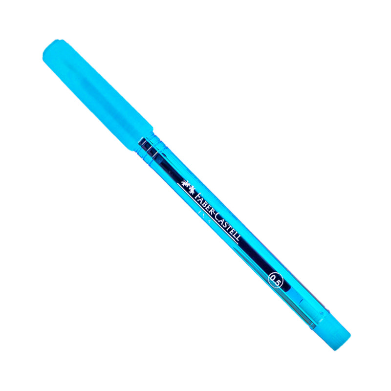 Faber Castell Colored Barrel Ballpen LV5 Black 0.5