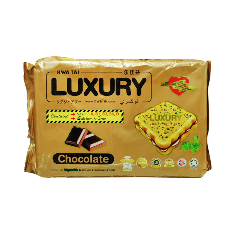 Hwa Tai Luxury Vegetable Cream Cracker Chocolate 200g