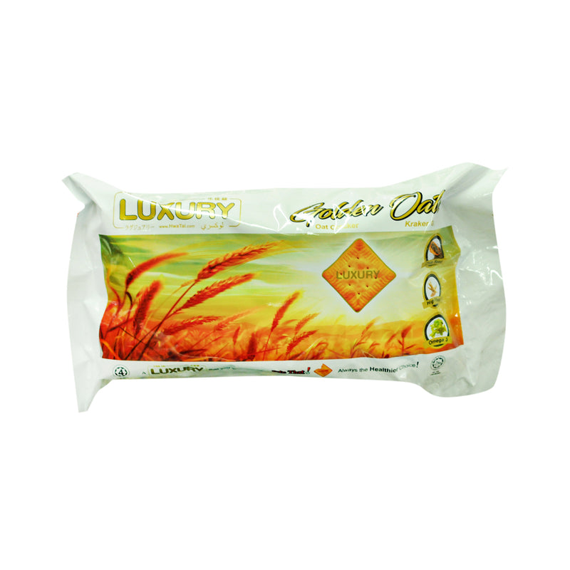 Hwa Tai Luxury Golden Oatz Cracker 160g