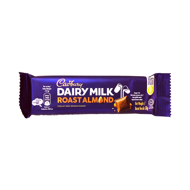 Cadbury Dairy Milk Chocolate With Roasted Almond 37g