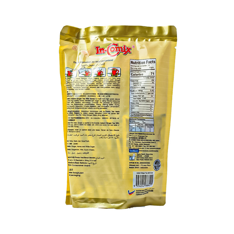 In-Comix Instant Ginger Tea With Honey 324g