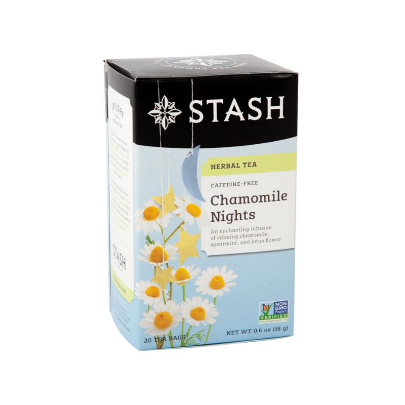 Stash Chamomile Nights Herbal Tea 20 Tea Bags