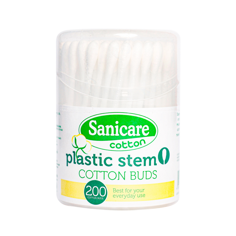 Sanicare Cotton Buds Can 200 tips