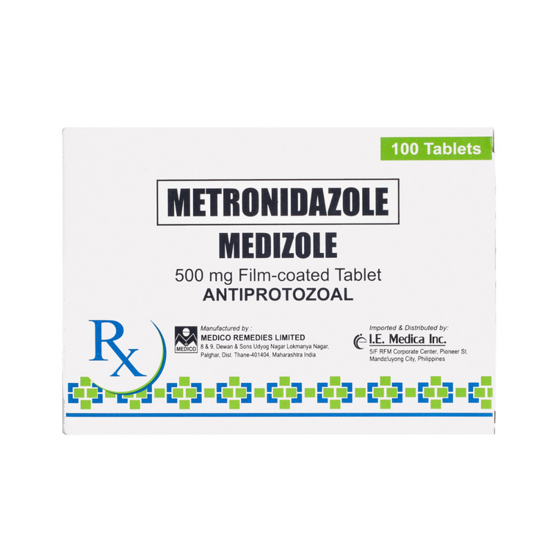 Medizole Metronidazole 500mg Tablet By 1's