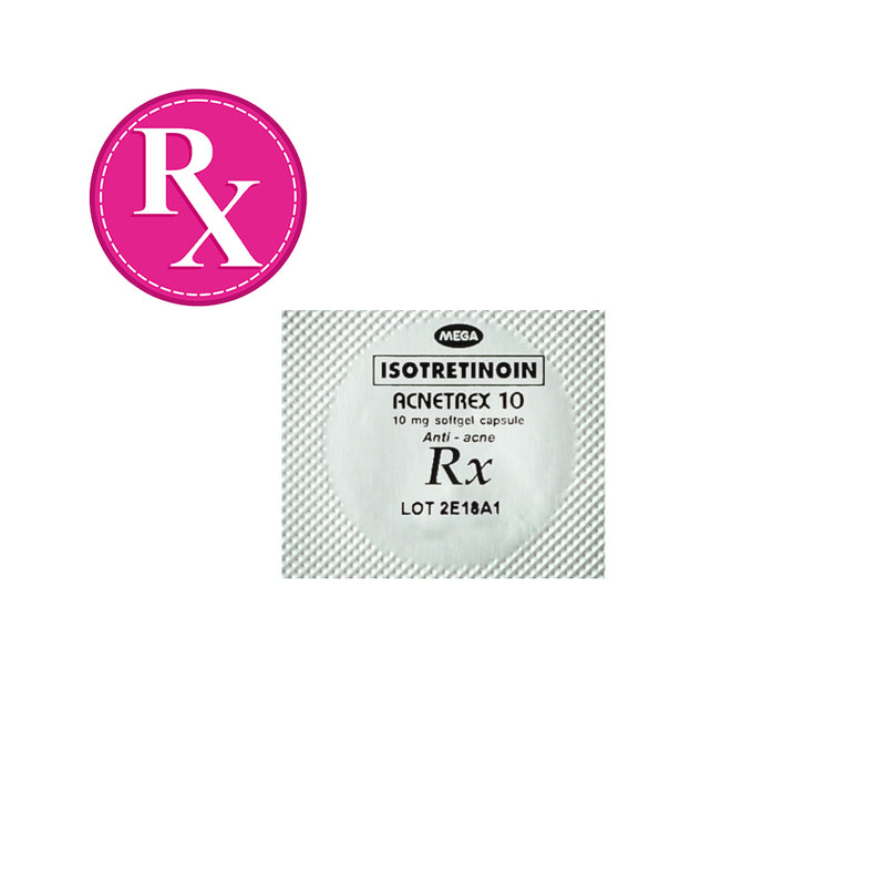 Acnetrex Isotretinoin 10mg Softgel Capsule By 1's