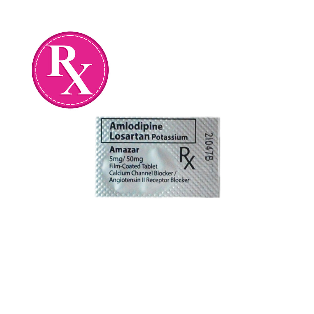 Modazar Tablet Amazar 5mg/50mg Film-Coated Tablet By 1's