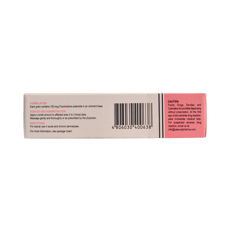 Aplosyn-10 Fluocinolone Acetonide 100mcg/g Ointment 5g