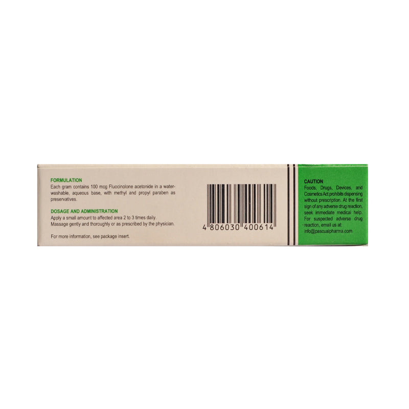 Aplosyn-10 (Fluocinolone Acetonide) 100mcg/g Cream 5g