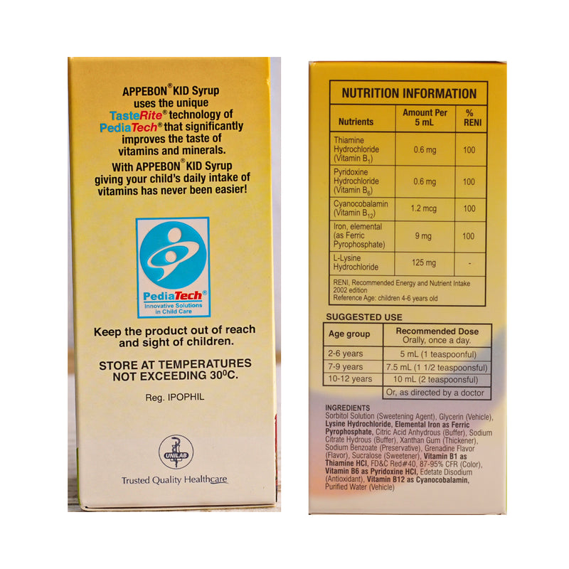 Appebon Box Appebon Kid With Iron Syrup 120ml