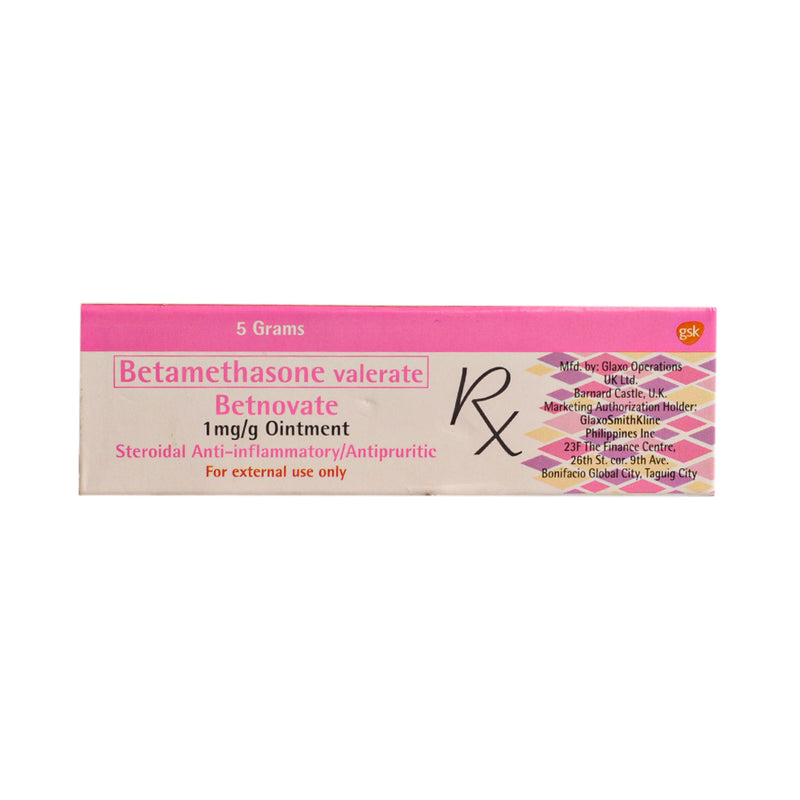 Betnovate Betamethasone 1mg/g Ointment 5g