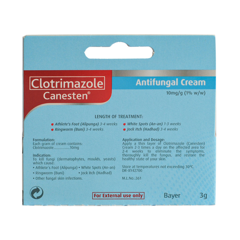 Canesten Baby Fungal Infection Cream Canesten Anti Fungal 10mg/g