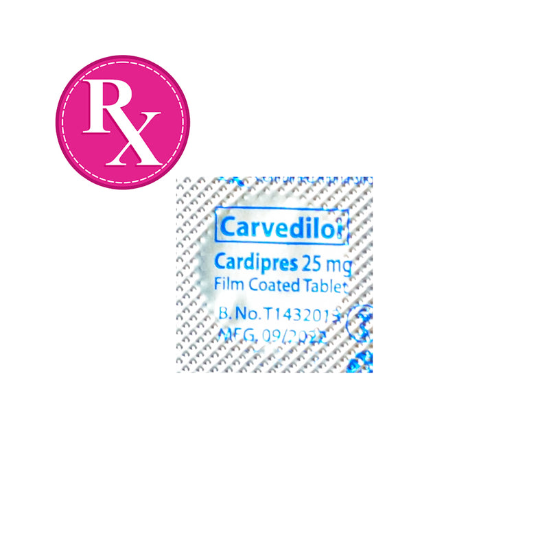 Cardipres Simvastatin 25mg Film-Coated Tablet By 1's