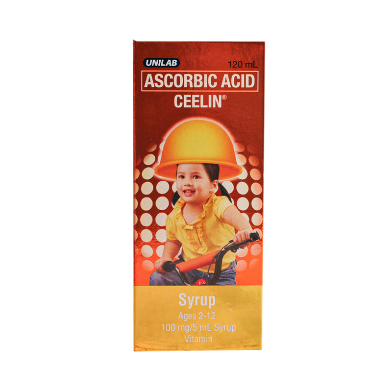 Ceelin Ascorbic Acid 100mg/5ml Syrup 120ml