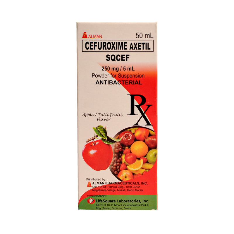 Cefuroxime Axetil 250mg/5ml Suspension 50ml