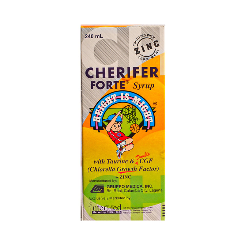 Cherifer Forte With Zinc Syrup 240ml