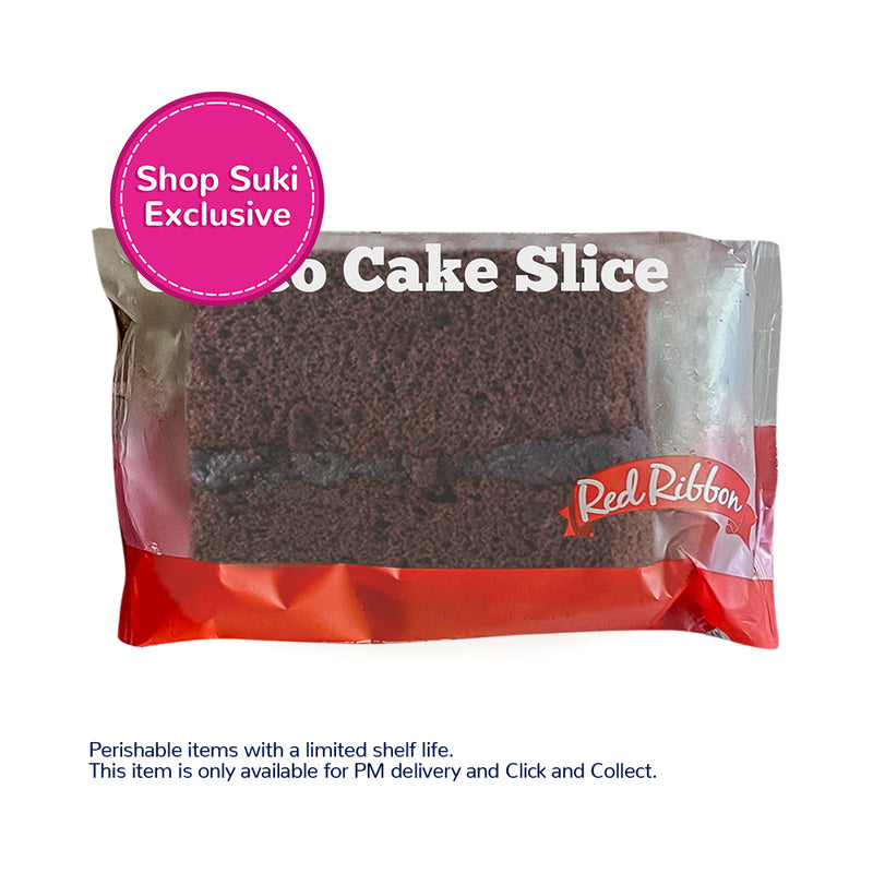 Red Ribbon Choco Cake Slice Single