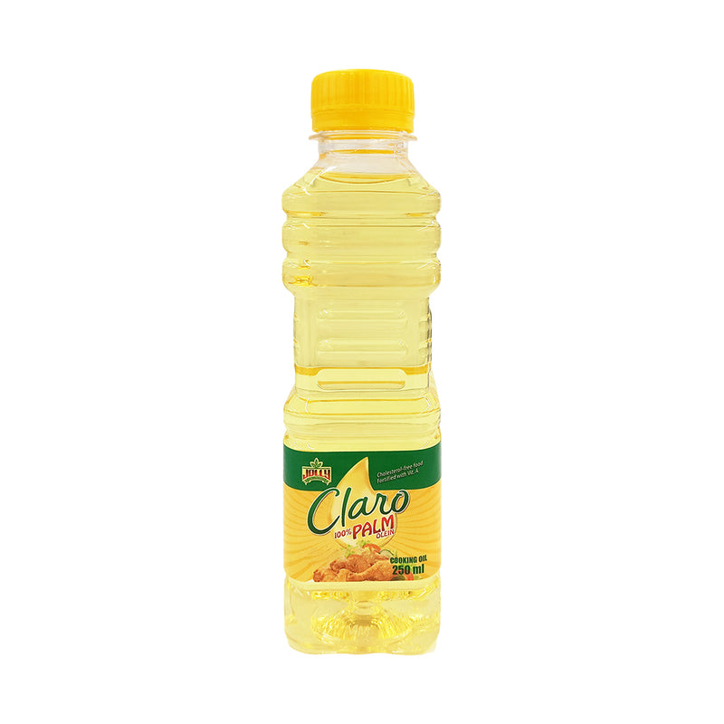 Jolly Claro Palm Oil 100% Pure Cholesterol Free 250ml