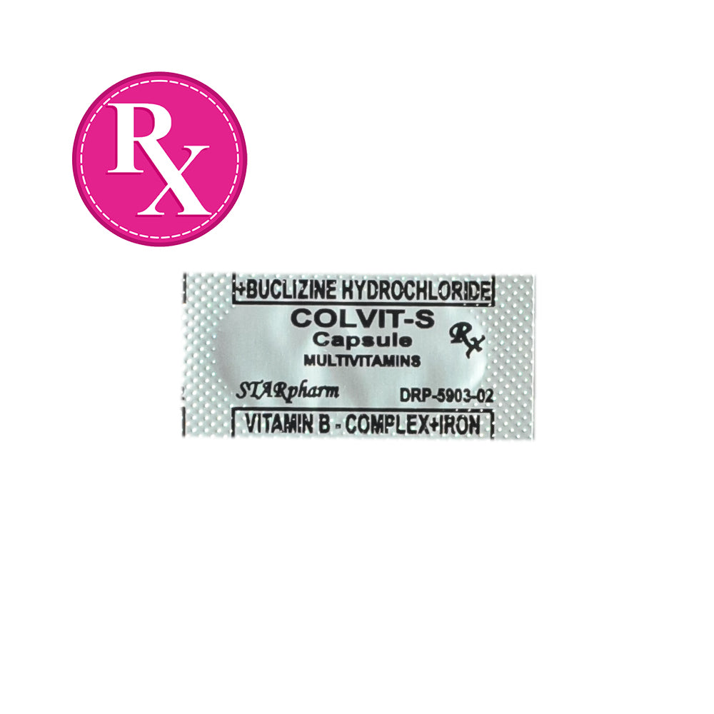 Colvit Syrup Colvit-S Multivitamins Capsule By 1's