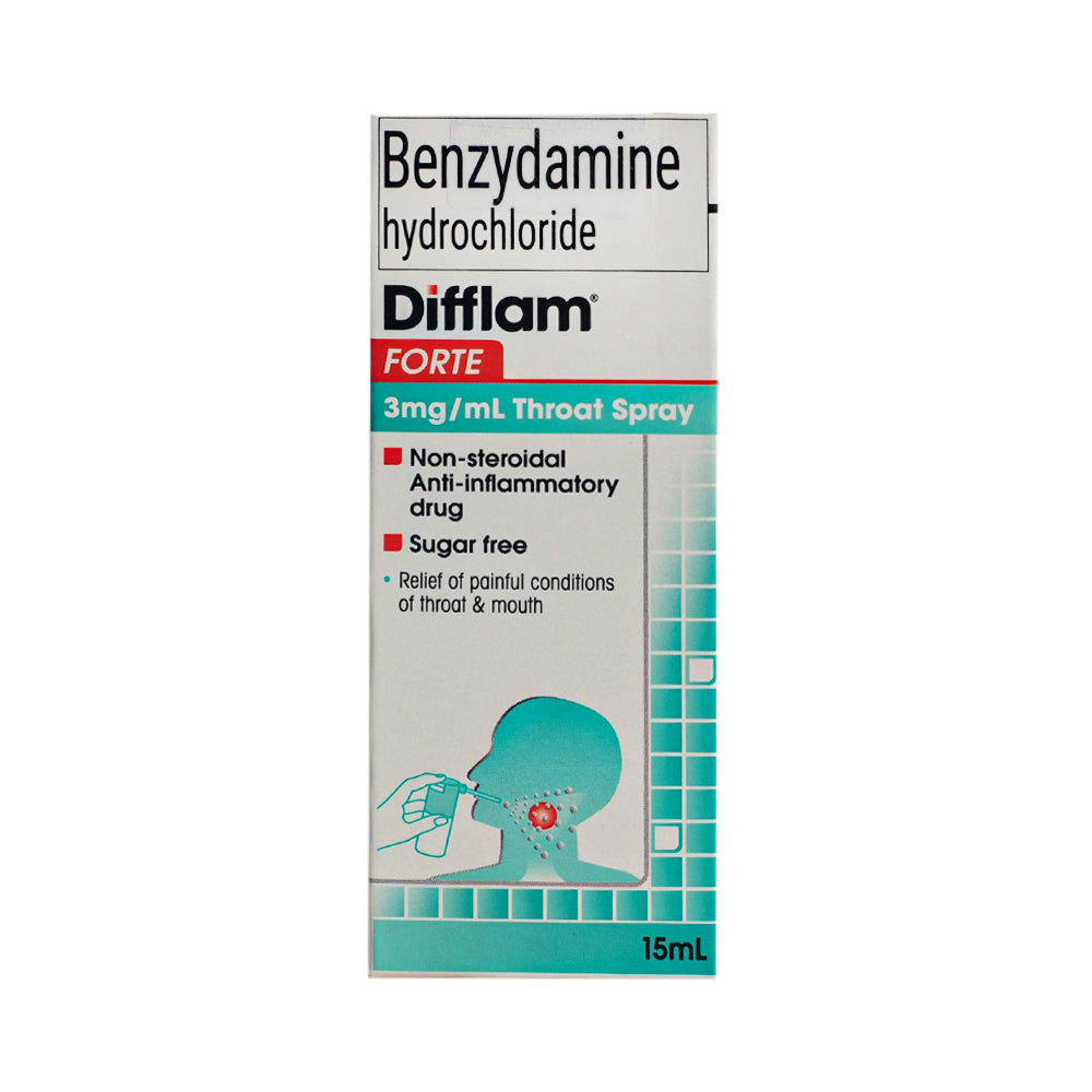 Difflam Strong Difflam Forte 3mg/ml Throat Spray 15ml