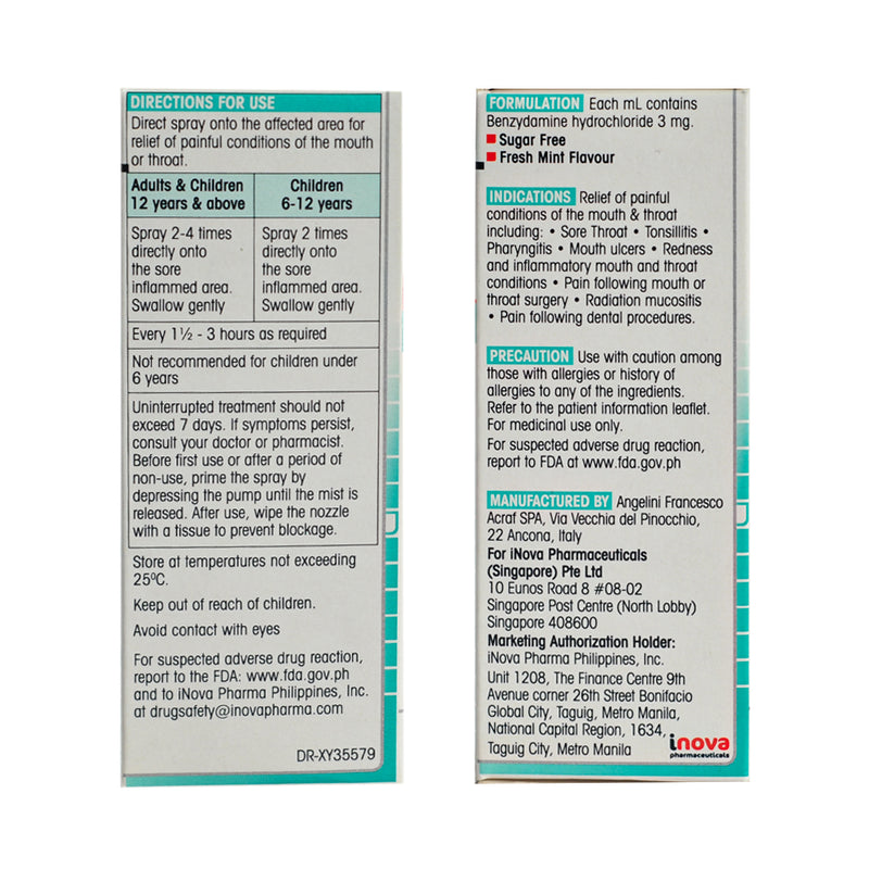 Difflam Forte 3mg/ml Throat Spray 15ml