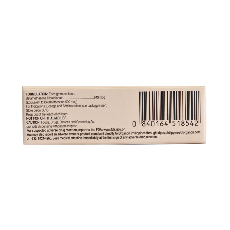 Diprosone Betamethasone 500mcg/g Cream 5g