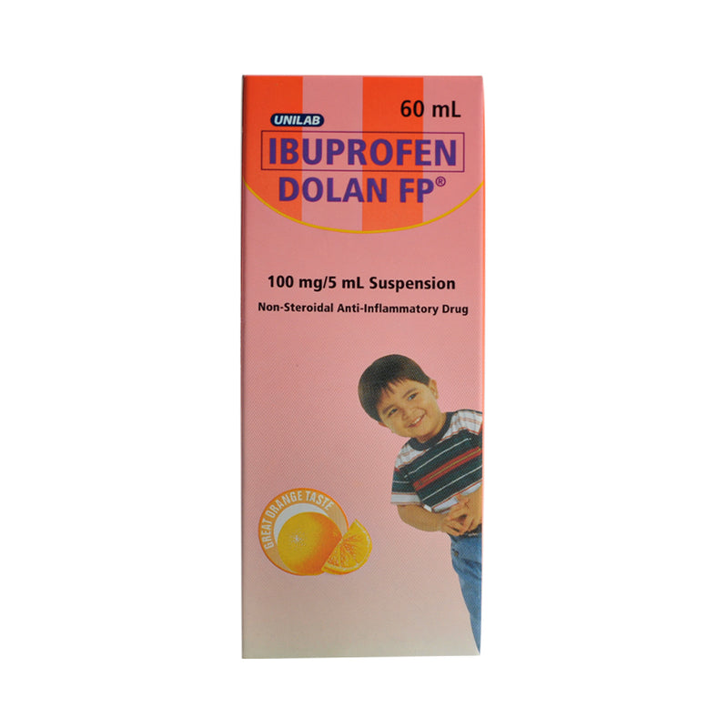 Dolan FP Ibuprofen 100mg/5ml Suspension 60ml