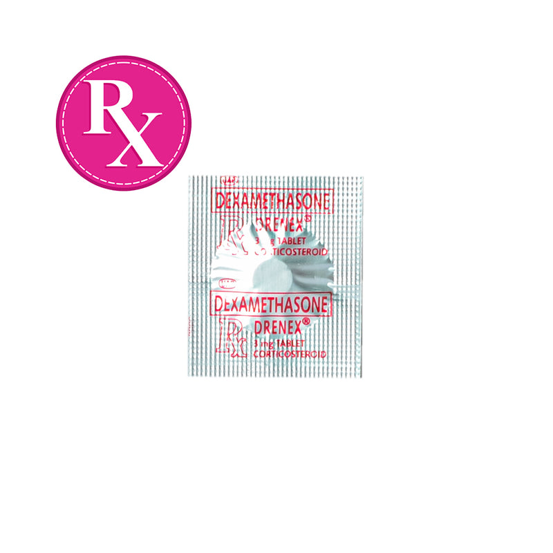 D Rash Medex Drenex Dexamethasone 3mg By 1's