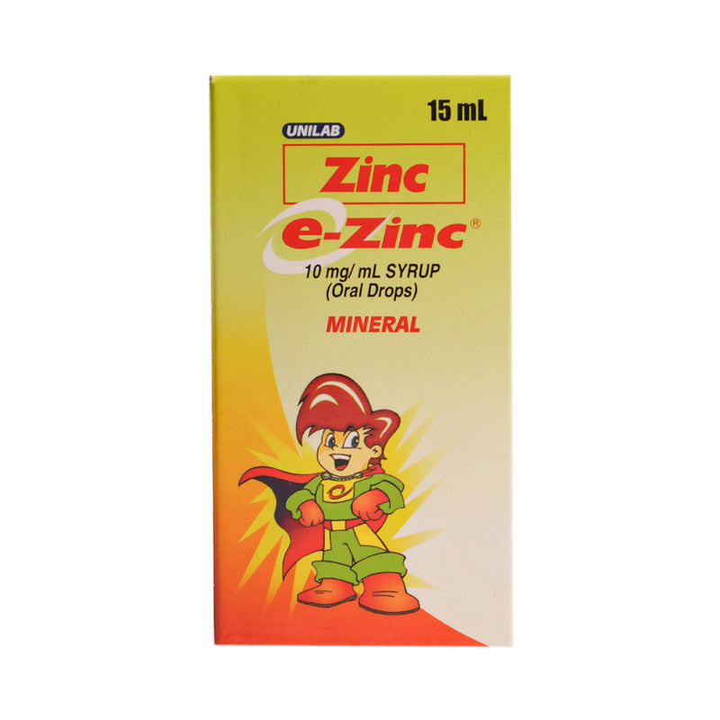 E-Zinc Sulfate 27.5mg/ml Oral Drops 15ml