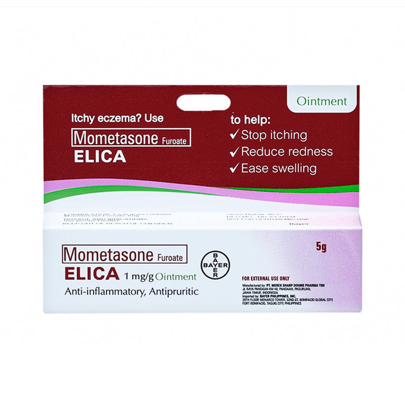 Elica Mometasone Furoate 1% Ointment 5g