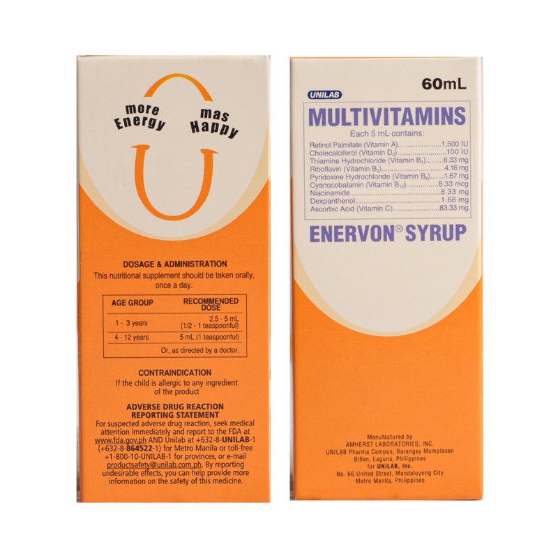 Enervon C Multivitamins Syrup 60ml