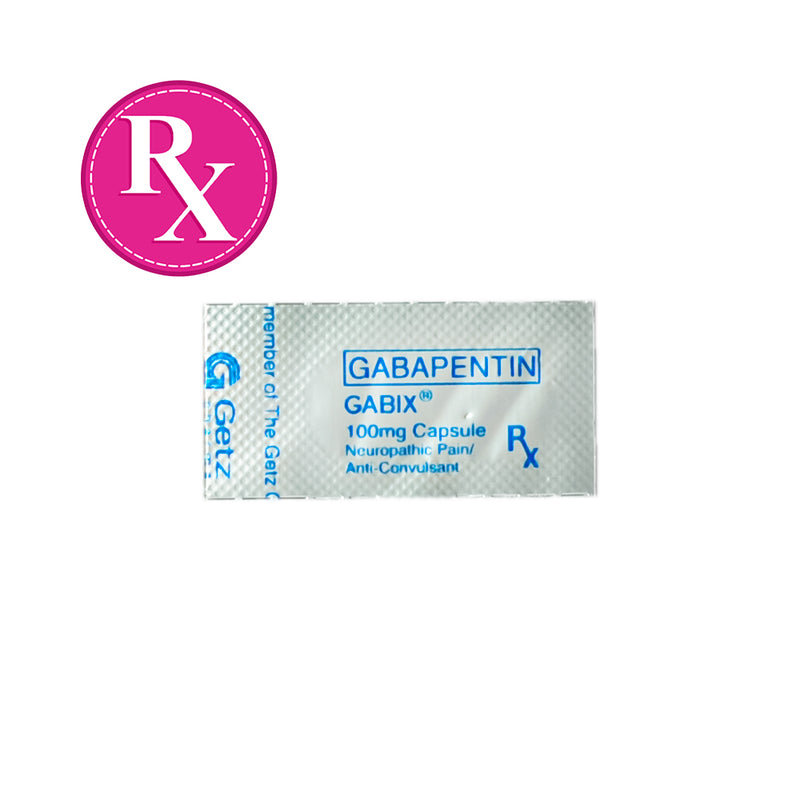 Gabix Gabapentin 100mg Capsule By 1's