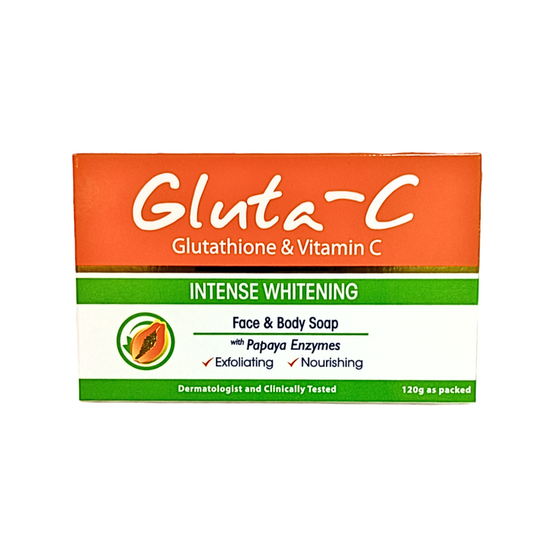 Gluta-C Intense Whitening Soap With Papaya Enzymes 120g