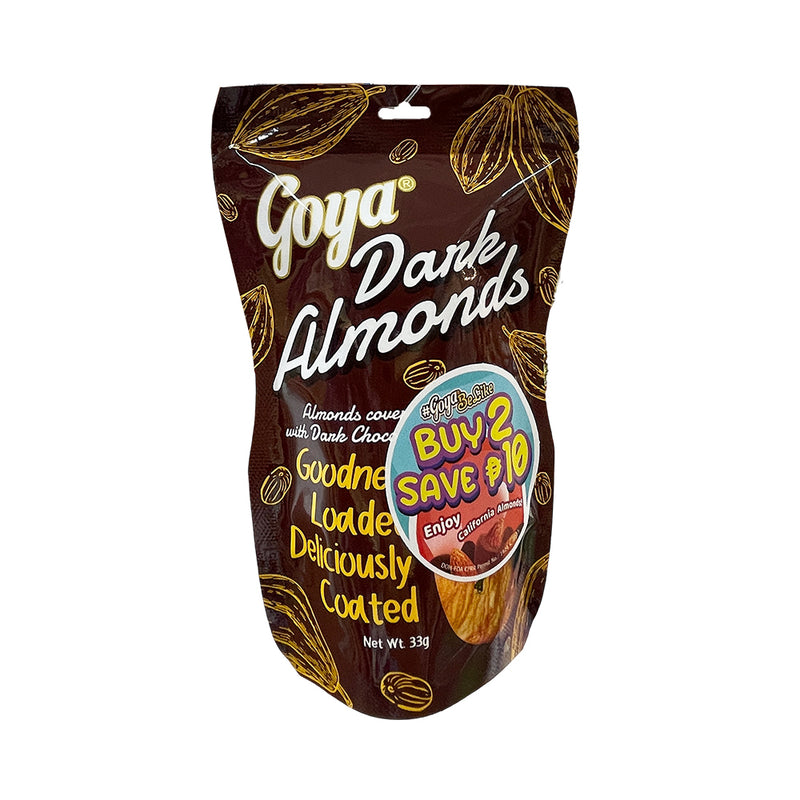 Goya Dark Almonds 33g x 2's