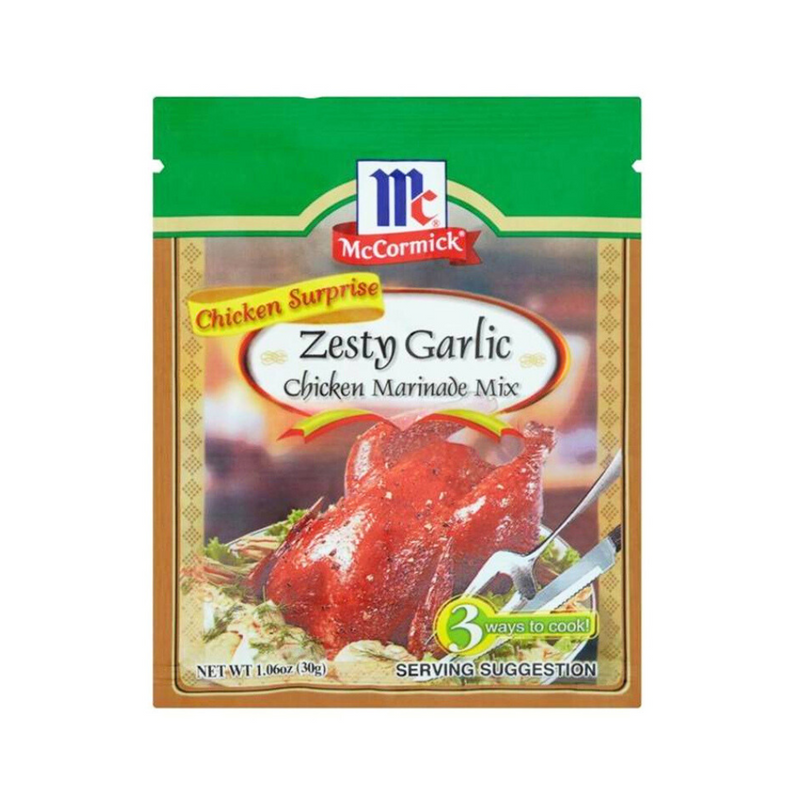 McCormick Chicken Marinade Mix Zesty Garlic 30g